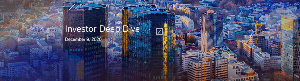 Investor Deep Dive – December 9, 2020